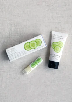 Cucumber & Honey Travel Size Handcreme + Lip Butter Duo
