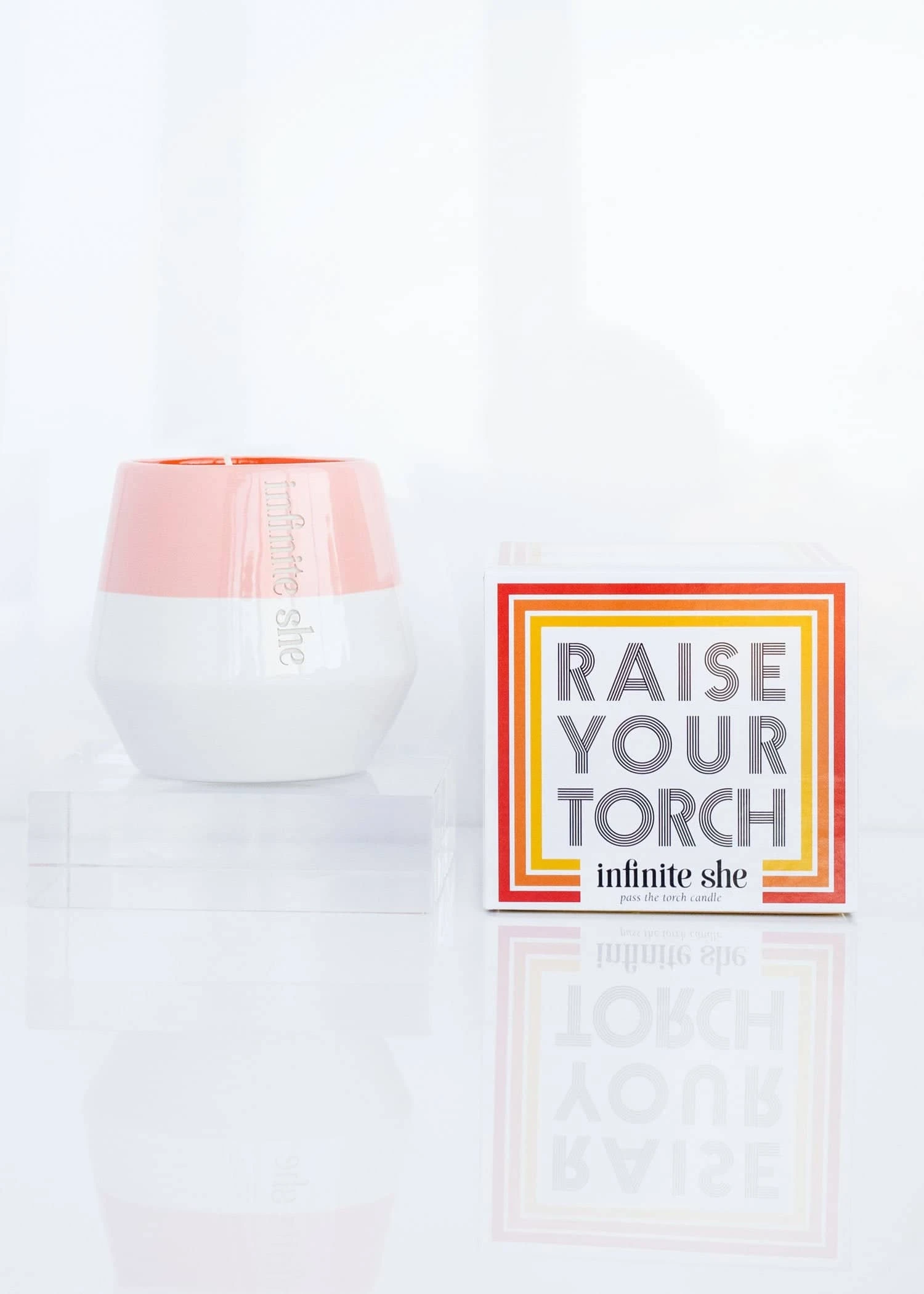 Raise Your Torch Ceramic Candle 1 Raise Your Torch Ceramic Candle
