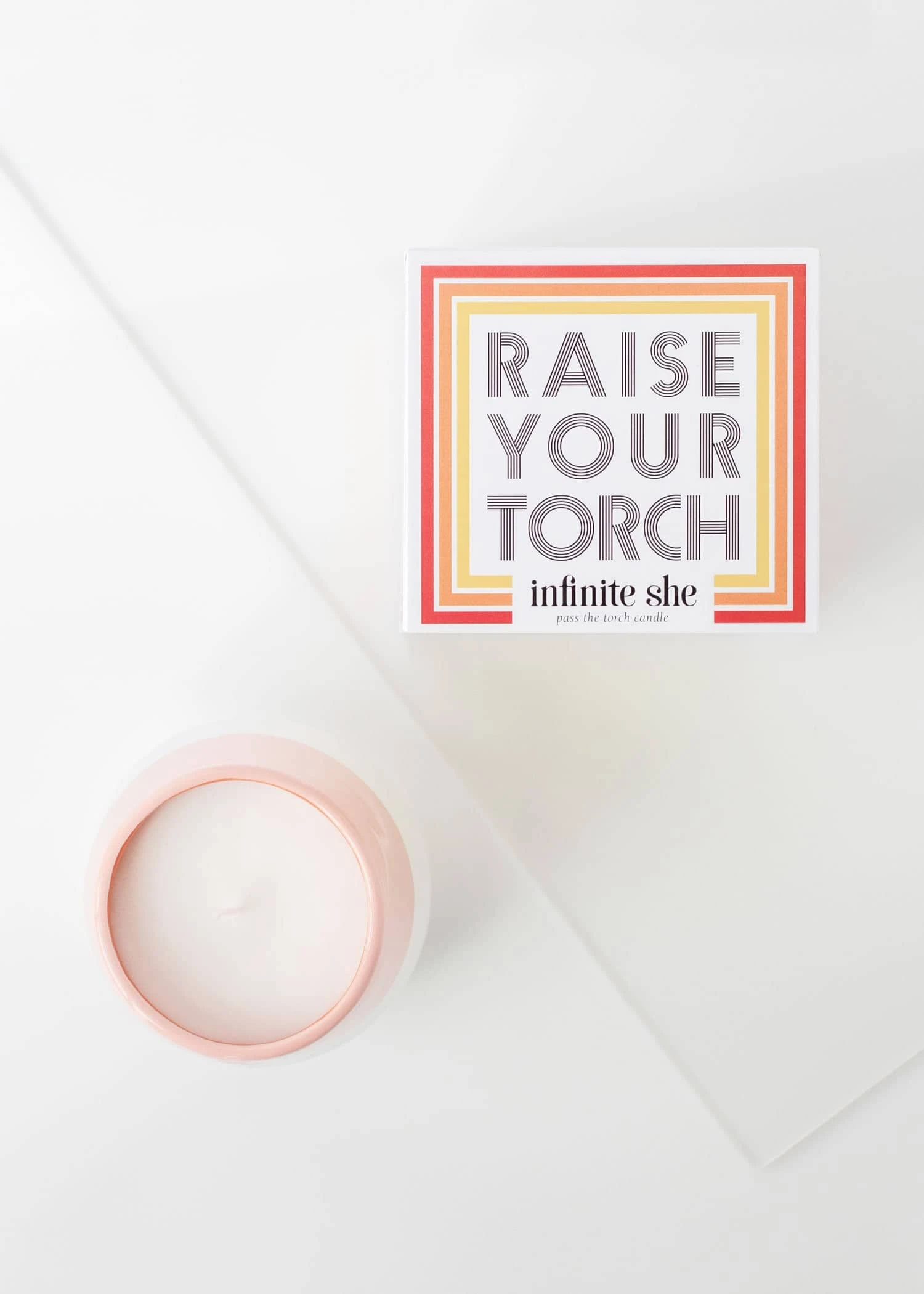 Raise Your Torch Ceramic Candle 4 Raise Your Torch Ceramic Candle - Image 4