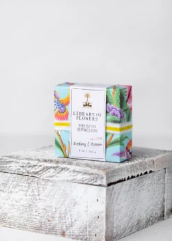 Aqua & Birds Square Soap