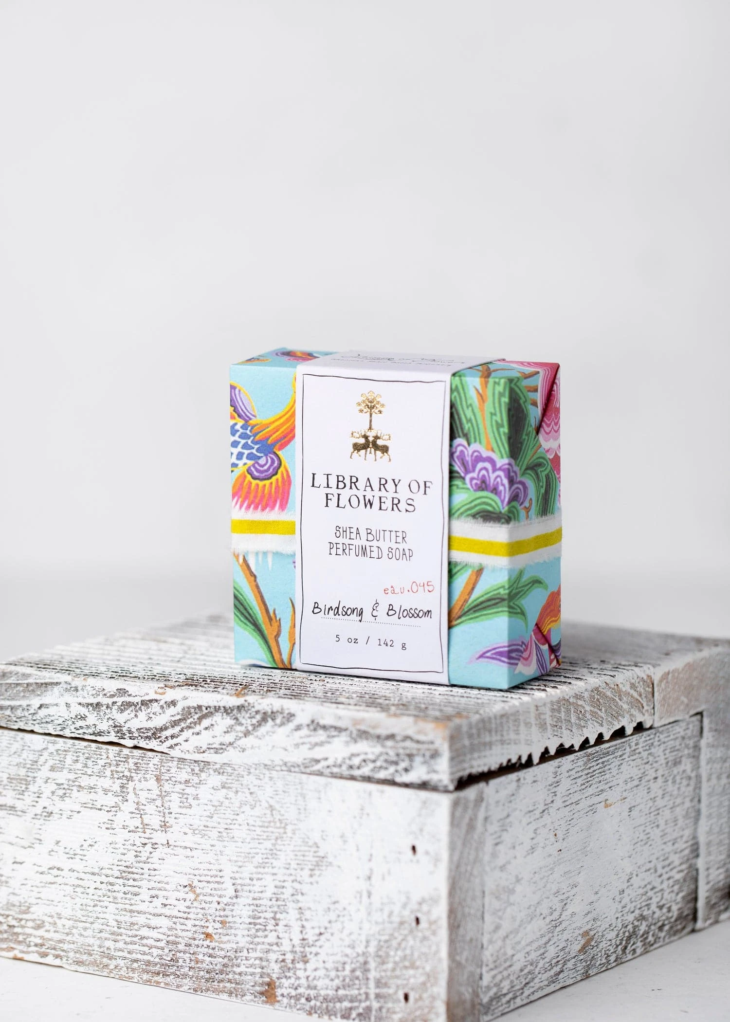 Aqua & Birds Square Soap 1 Aqua & Birds Square Soap