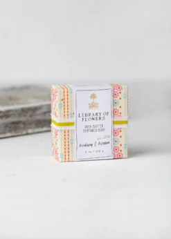 Floral Stripe Square Soap