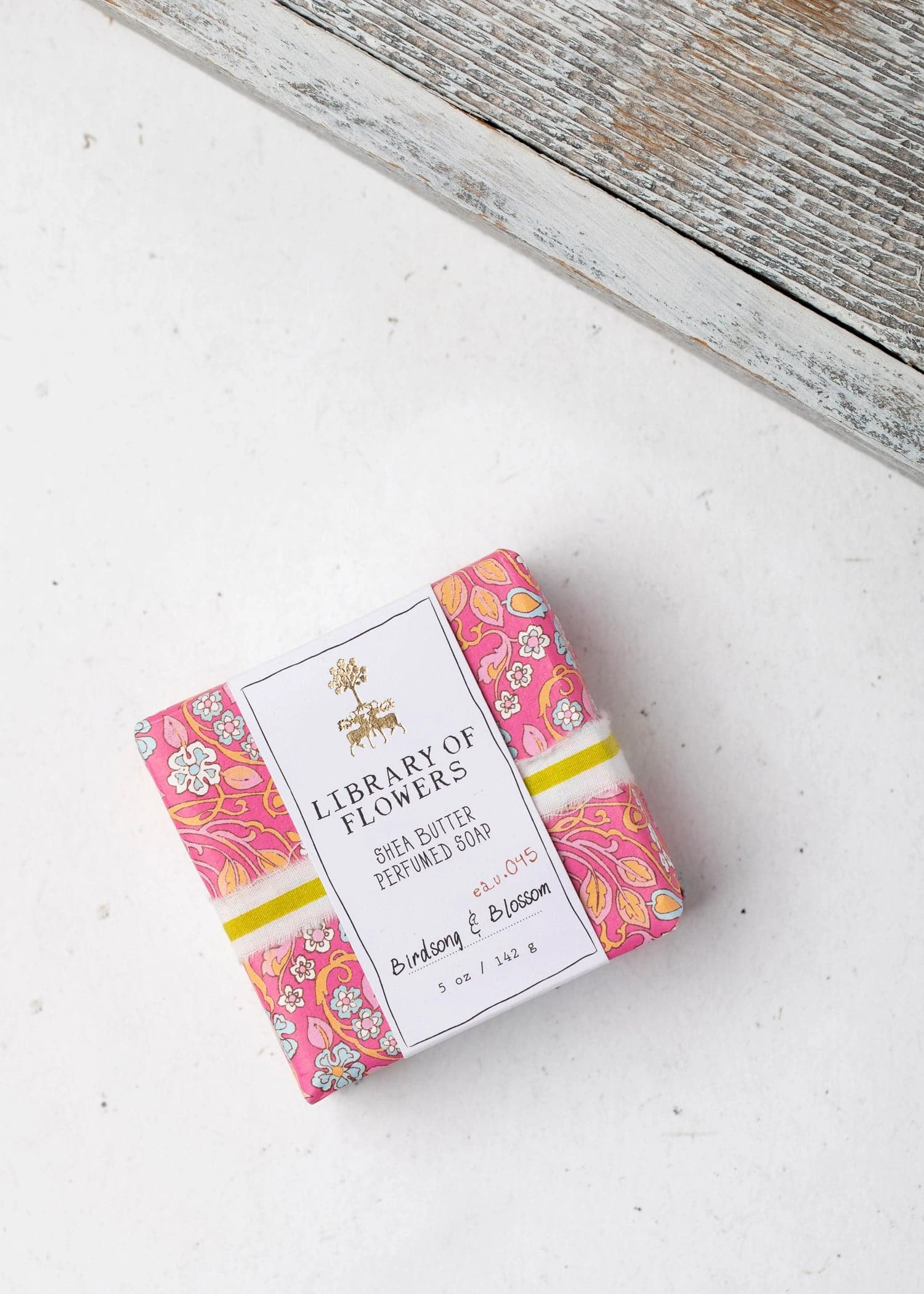 Hot Pink & Blue Floral Square Soap 2 Hot Pink & Blue Floral Square Soap - Image 2