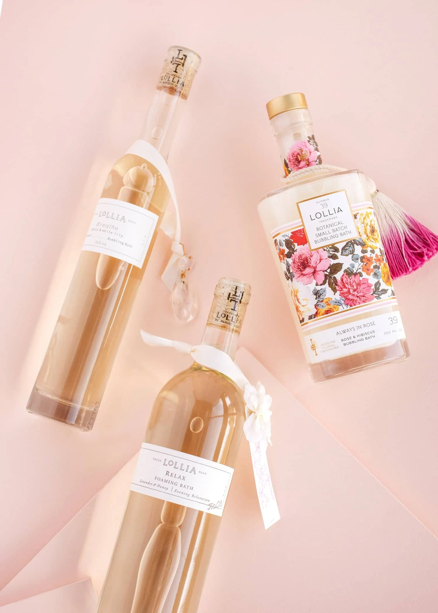 Always In Rose, Breathe And Relax Bubble Bath Trio 2 Always In Rose, Breathe And Relax Bubble Bath Trio - Image 2