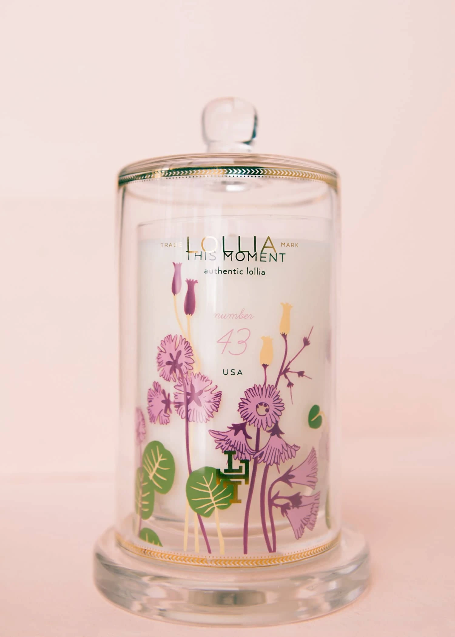 This Moment Glass Candle With Cloche 3 This Moment Glass Candle With Cloche - Image 3