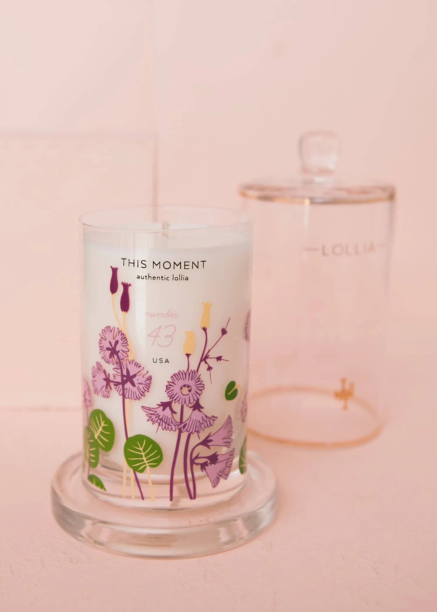 This Moment Glass Candle With Cloche 1 This Moment Glass Candle With Cloche