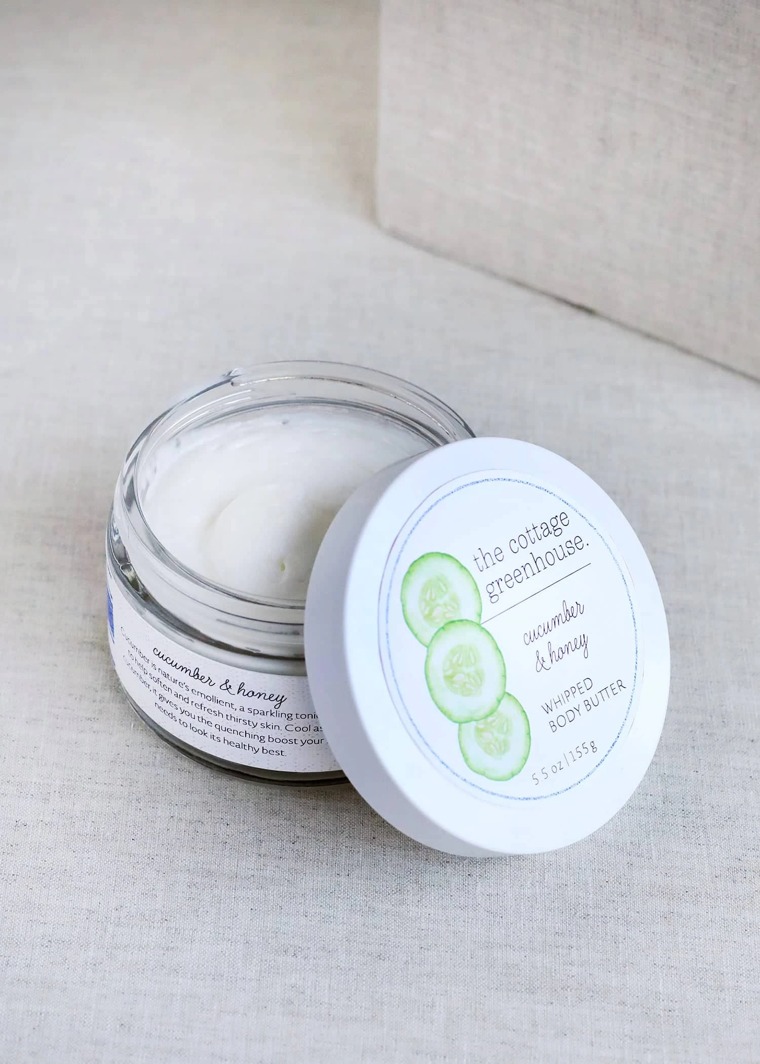 Cucumber & Honey Body Butter 1 Cucumber & Honey Body Butter