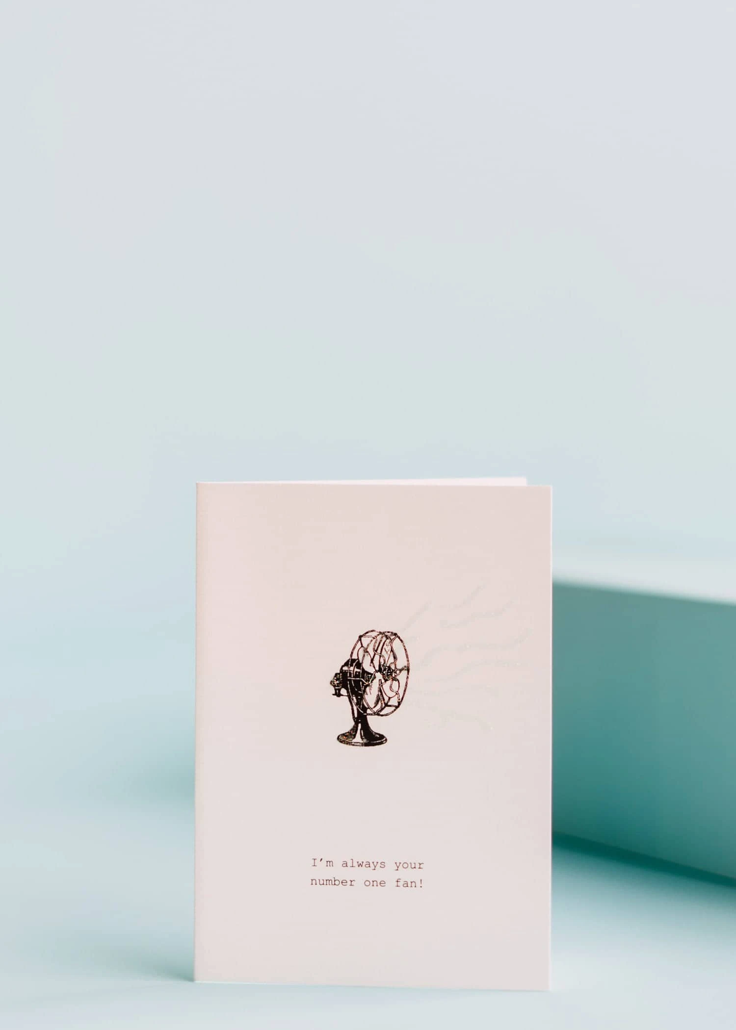 I'm Always Your #1 Fan Greeting Card + Soap 2 I'm Always Your #1 Fan Greeting Card + Soap - Image 2