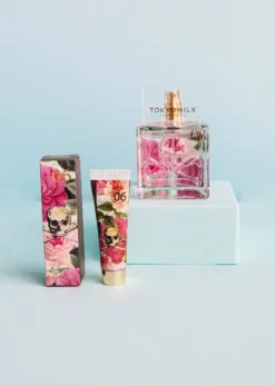 Dead Sexy Embossed Perfume & Petite Treat Handcreme -Clinique Sales Store tokyomilk deadsexy EDP mini handcreme duo